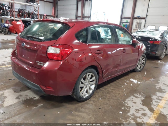 43814246 :رقم المزاد ، JF1GPAC66FH205256 vin ، 2015 Subaru Impreza 2.0i Premium مزاد بيع