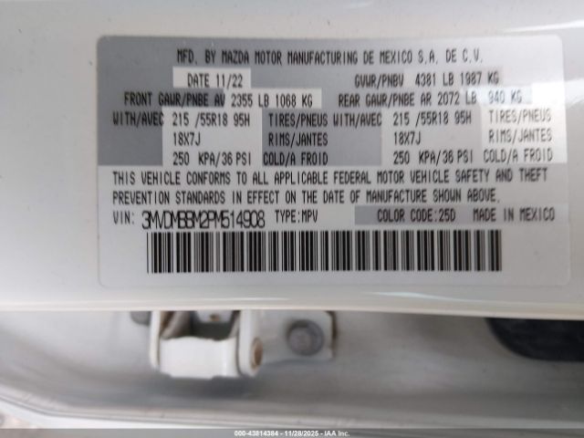 2023 MAZDA CX-30 3MVDMBBM2PM514908 Photo 8