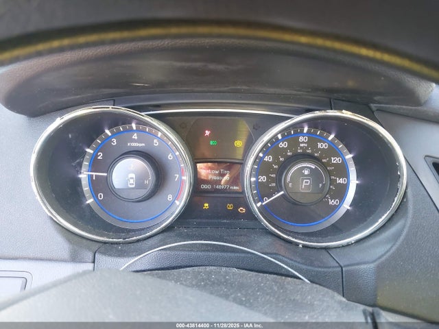 2013 Hyundai Sonata Gls მანქანა იყიდება აუქციონზე, vin: 5NPEB4AC1DH691533, აუქციონის ნომერი: 43814400