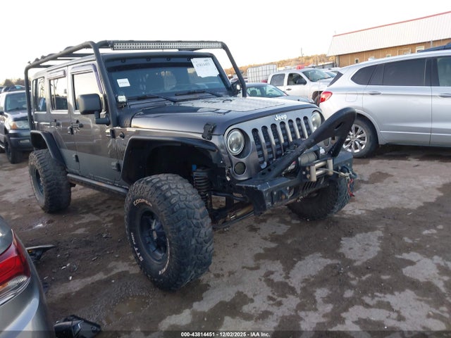 43814451 :رقم المزاد ، 1C4BJWDG1EL192714 vin ، 2014 Jeep Wrangler Unlimited Sport مزاد بيع