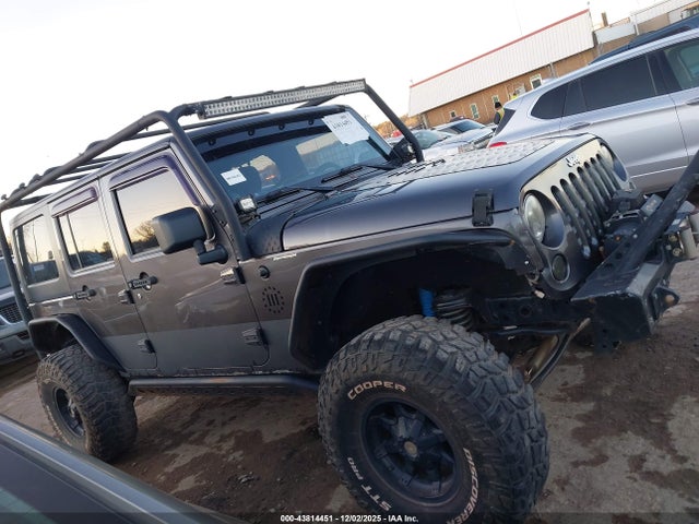 43814451 :رقم المزاد ، 1C4BJWDG1EL192714 vin ، 2014 Jeep Wrangler Unlimited Sport مزاد بيع