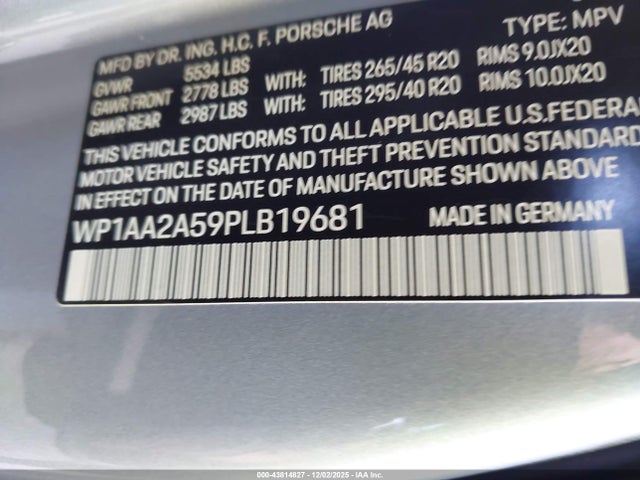 2023 PORSCHE MACAN WP1AA2A59PLB19681 Photo 8