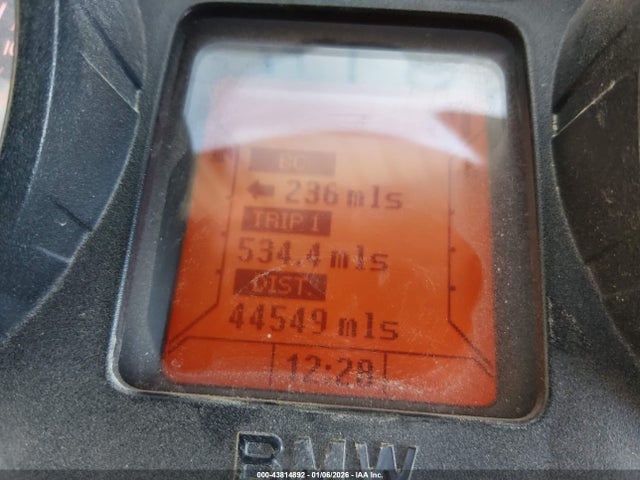 43814892 :رقم المزاد ، WB10597057ZN46243 vin ، 2007 Bmw K1200 Gt مزاد بيع