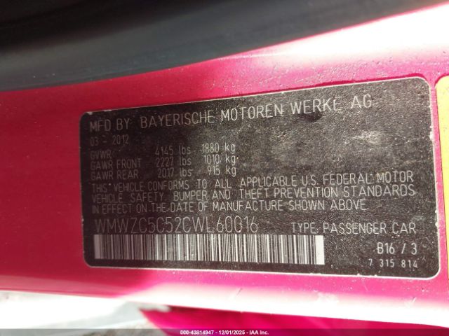 2012 MINI COOPER S COUNTRYMAN WMWZC5C52CWL60016 Photo 8