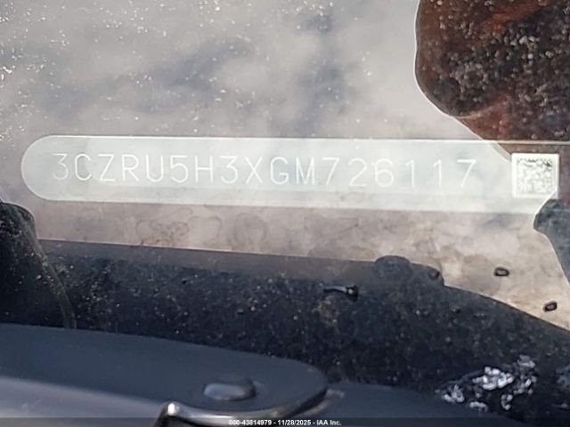 2016 HONDA HR-V 3CZRU5H3XGM726117 Photo 8