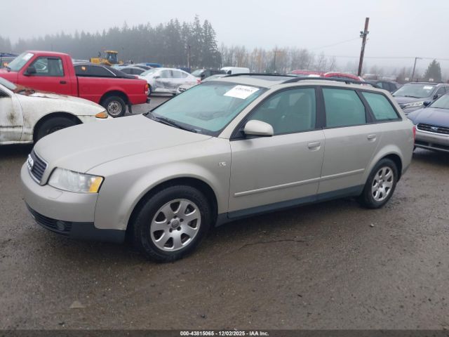 2002 AUDI A4 WAUVC68E22A265626 Photo 1