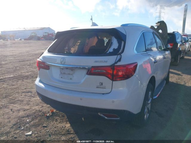 2014 ACURA MDX 5FRYD4H87EB014381 Photo 3