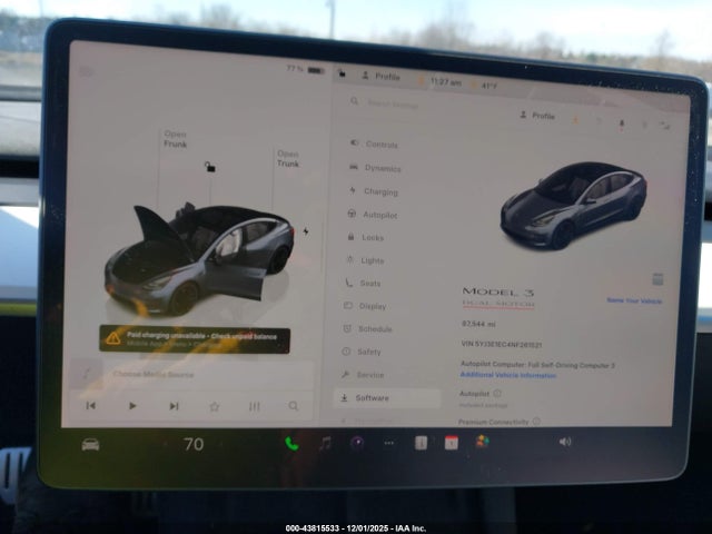 2022 TESLA MODEL 3 5YJ3E1EC4NF261521 Photo 6