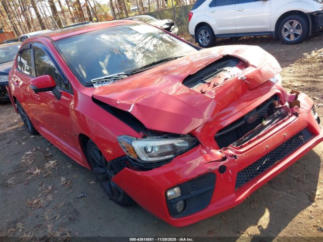 2016 SUBARU WRX JF1VA1N64G8829628