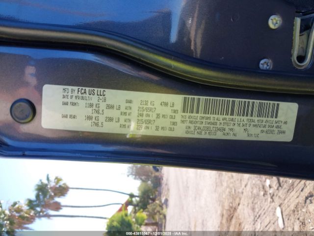 2018 JEEP COMPASS 3C4NJDDB3JT334694 Photo 8