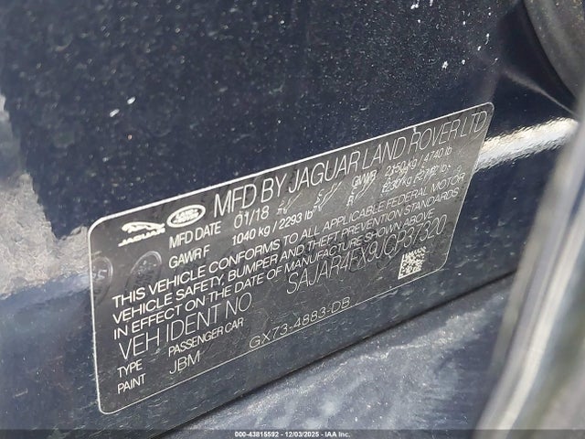 2018 JAGUAR XE SAJAR4FX9JCP37320 Photo 8