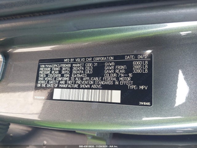 2018 VOLVO XC90 YV4A22PK3J1190466 Photo 8