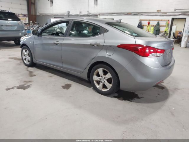 2011 HYUNDAI ELANTRA KMHDH4AE3BU148369 Photo 2