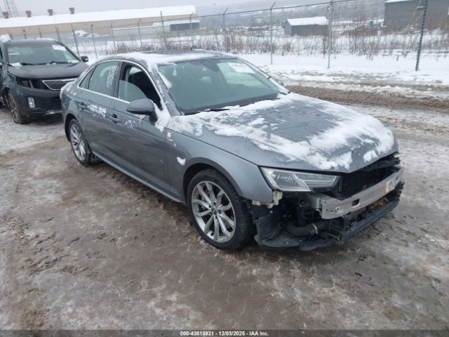2019 AUDI A4 WAUDNAF47KN007341