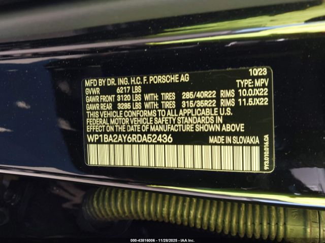 2024 PORSCHE CAYENNE COUPE WP1BA2AY6RDA52436 Photo 8