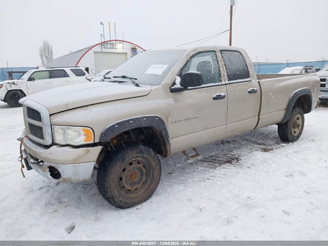 Продажа на аукционе авто 2003 Dodge Ram 2500 Slt/laramie/st, vin: 1D7KU28D63J607296, номер лота: 43816207