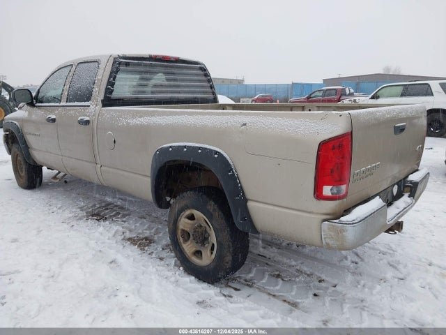 Продажа на аукционе авто 2003 Dodge Ram 2500 Slt/laramie/st, vin: 1D7KU28D63J607296, номер лота: 43816207