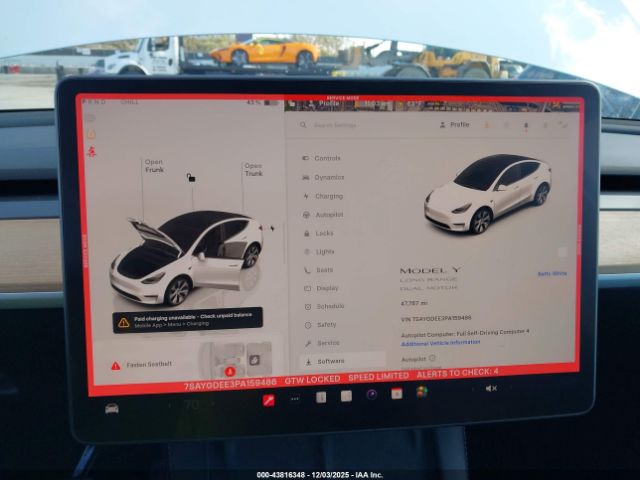 2023 TESLA MODEL Y 7SAYGDEE3PA159486 Photo 6