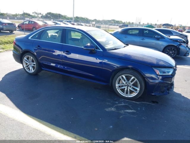 2021 AUDI A4 WAUDAAF43MA029021