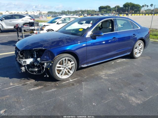 2021 AUDI A4 WAUDAAF43MA029021 Photo 1