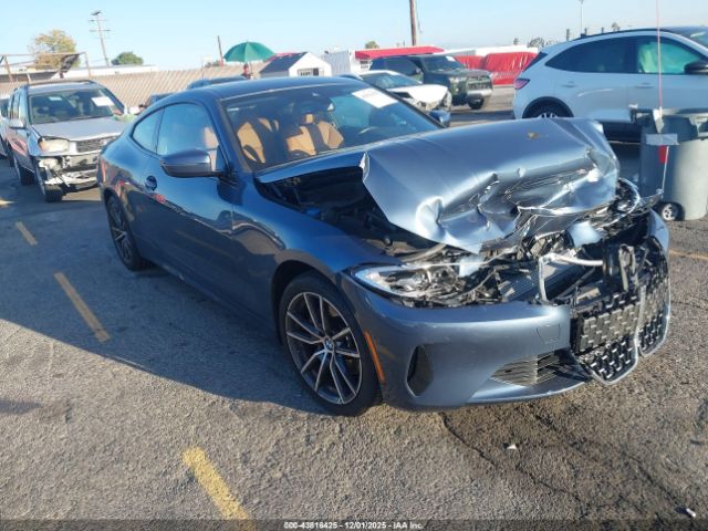 2022 BMW 430I WBA53AP02NCK01667