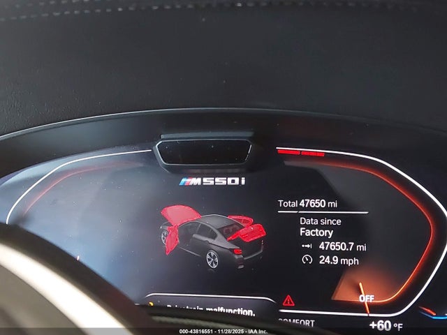 WBA13BK01NCH67995 BMW M550 I Xdrive