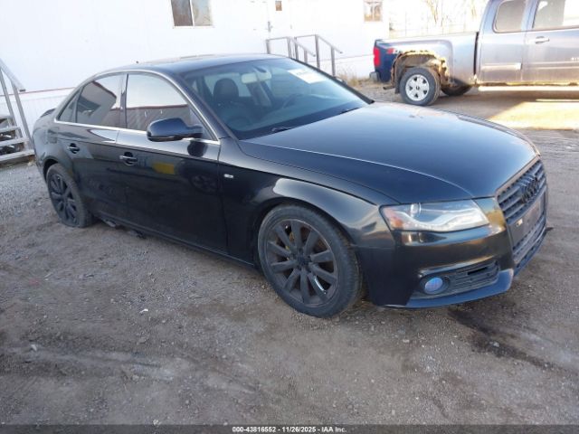 2012 AUDI A4 WAUBFAFL0CA117331