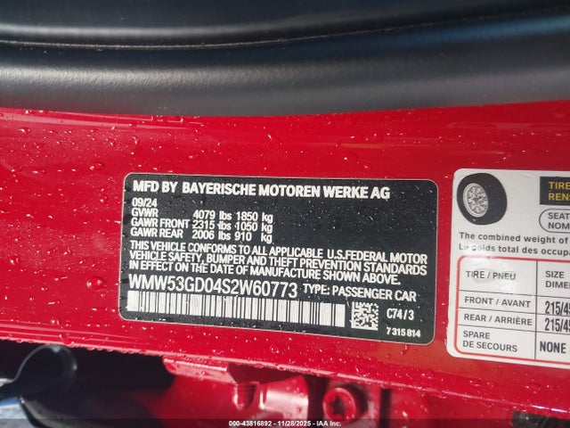 2025 MINI HARDTOP WMW53GD04S2W60773 Photo 8