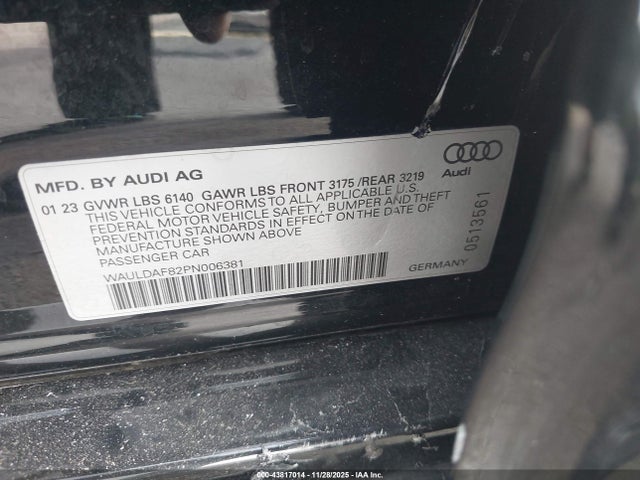 2023 AUDI A8 WAULDAF82PN006381 Photo 8