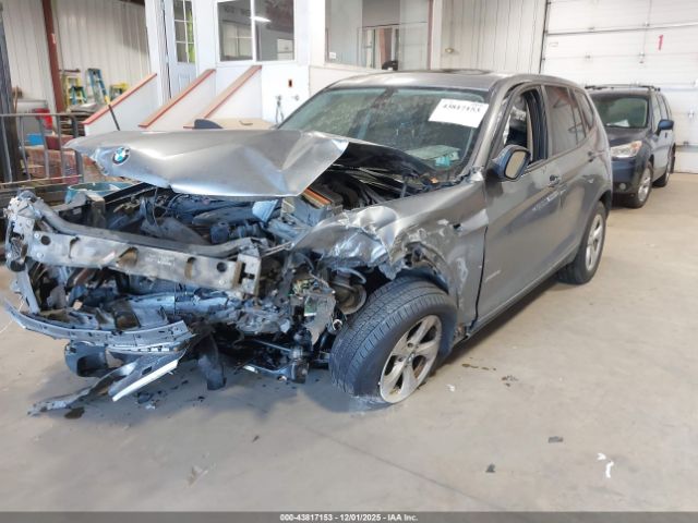 2012 BMW X3 5UXWX5C50CL722368 Photo 1