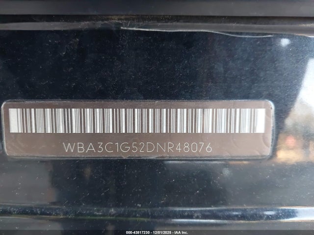 Aukcja sprzedaży 2013 Bmw 328i, vin: WBA3C1G52DNR48076, numer aukcji: 43817230