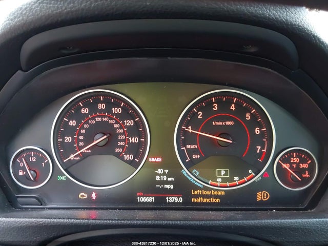 Aukcja sprzedaży 2013 Bmw 328i, vin: WBA3C1G52DNR48076, numer aukcji: 43817230