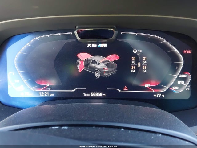 2021 BMW X6 M 5YMCY0C08M9E18335 Photo 6