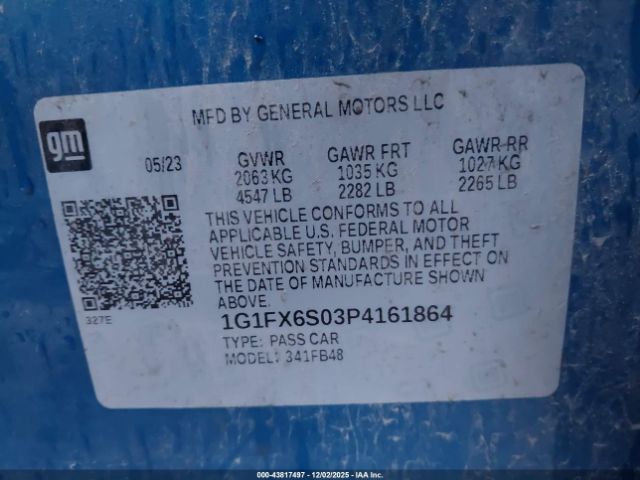 2023 CHEVROLET BOLT EV 1G1FX6S03P4161864 Photo 8
