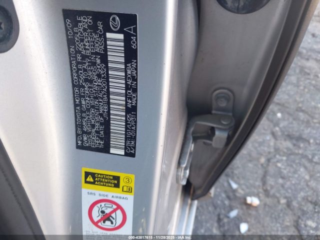 2010 LEXUS HS 250H JTHBB1BA7A2013329 Photo 8