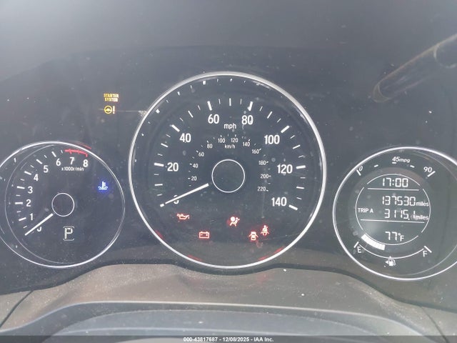 3CZRU6H59JG705031 Honda HR-V EX