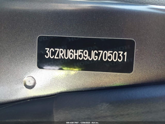 3CZRU6H59JG705031 Honda HR-V EX