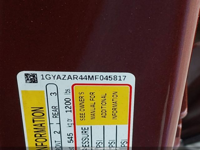 2021 CADILLAC XT4 1GYAZAR44MF045817 Photo 8