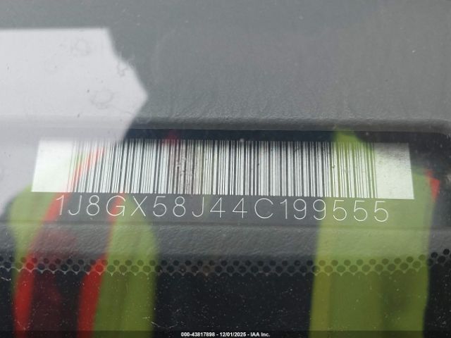 2004 JEEP GRAND CHEROKEE 1J8GX58J44C199555 Photo 8