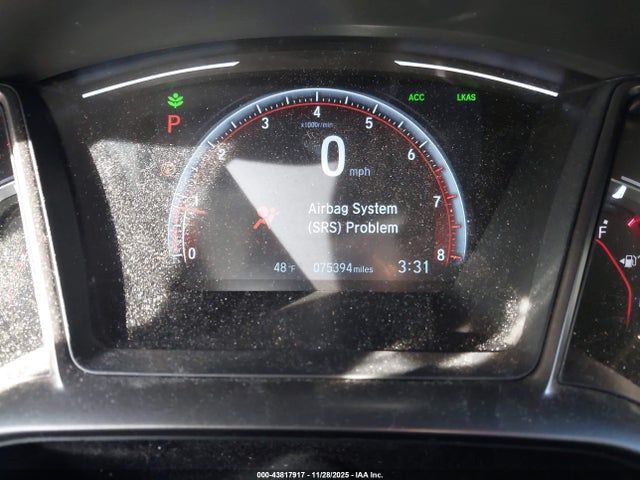2019 Honda Civic Sport Touring მანქანა იყიდება აუქციონზე, vin: SHHFK7H93KU217982, აუქციონის ნომერი: 43817917