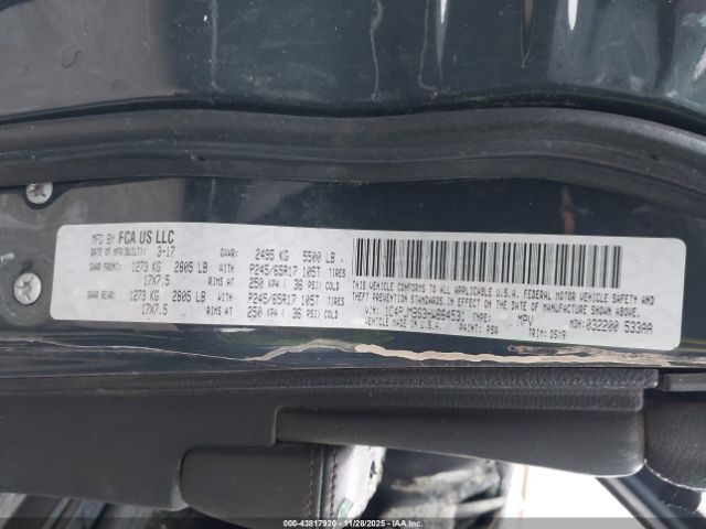 2017 JEEP CHEROKEE 1C4PJMBS3HW664531 Photo 8