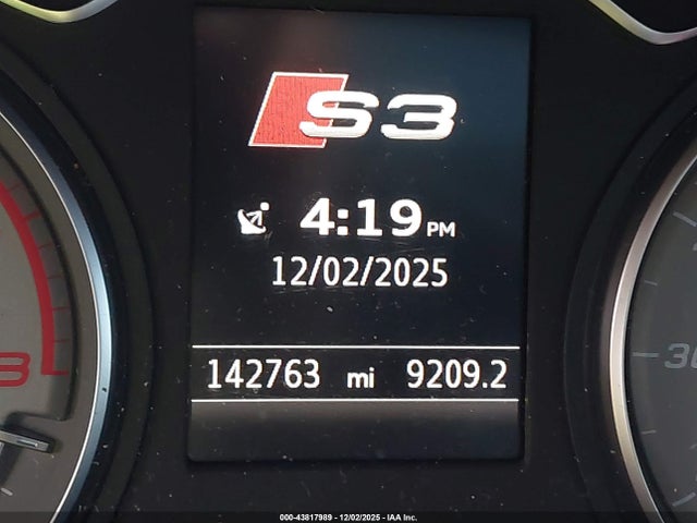 Aukcja sprzedaży 2016 Audi S3 2.0t Premium Plus, vin: WAUB1GFF9G1003555, numer aukcji: 43817989