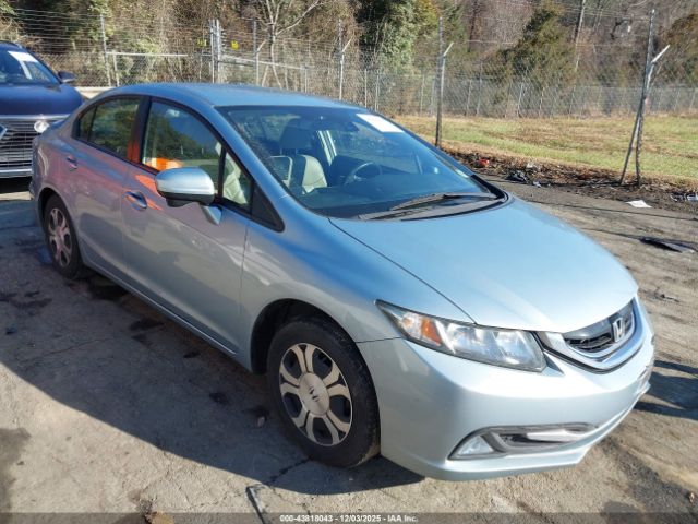 2014 HONDA CIVIC HYBRID 19XFB4F34EE201265