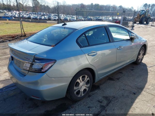 2014 HONDA CIVIC HYBRID 19XFB4F34EE201265 Photo 3