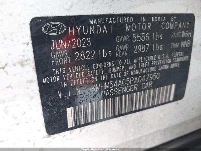 2023 HYUNDAI IONIQ 6 KMHM54AC5PA047950 Photo 8
