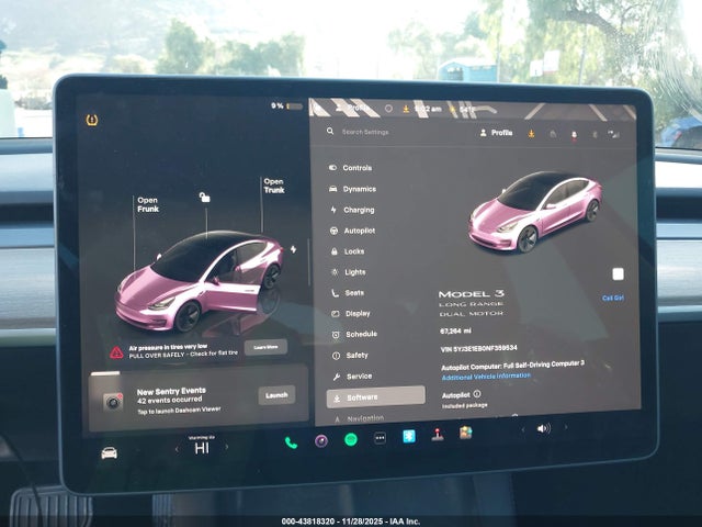 2022 TESLA MODEL 3 5YJ3E1EB0NF359534 Photo 6