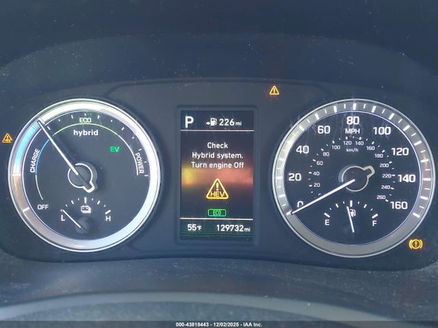 KMHE24L33KA093599 Hyundai Sonata Hybrid Se