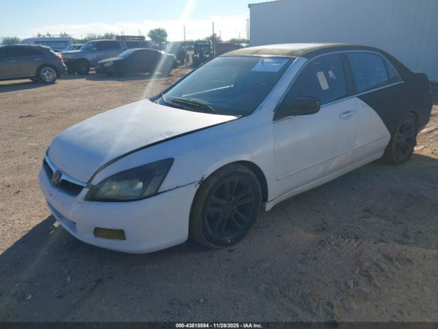 2007 HONDA ACCORD 1HGCM66517A092801 Photo 1