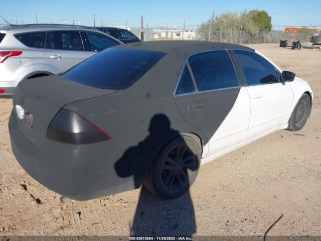 2007 HONDA ACCORD 1HGCM66517A092801 Photo 3