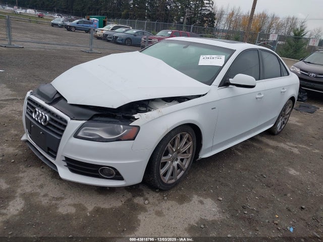 2012 AUDI A4 WAUHFAFL6CN018015 Photo 1